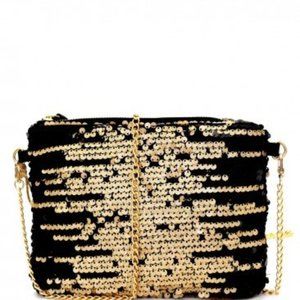 Sequin handbag